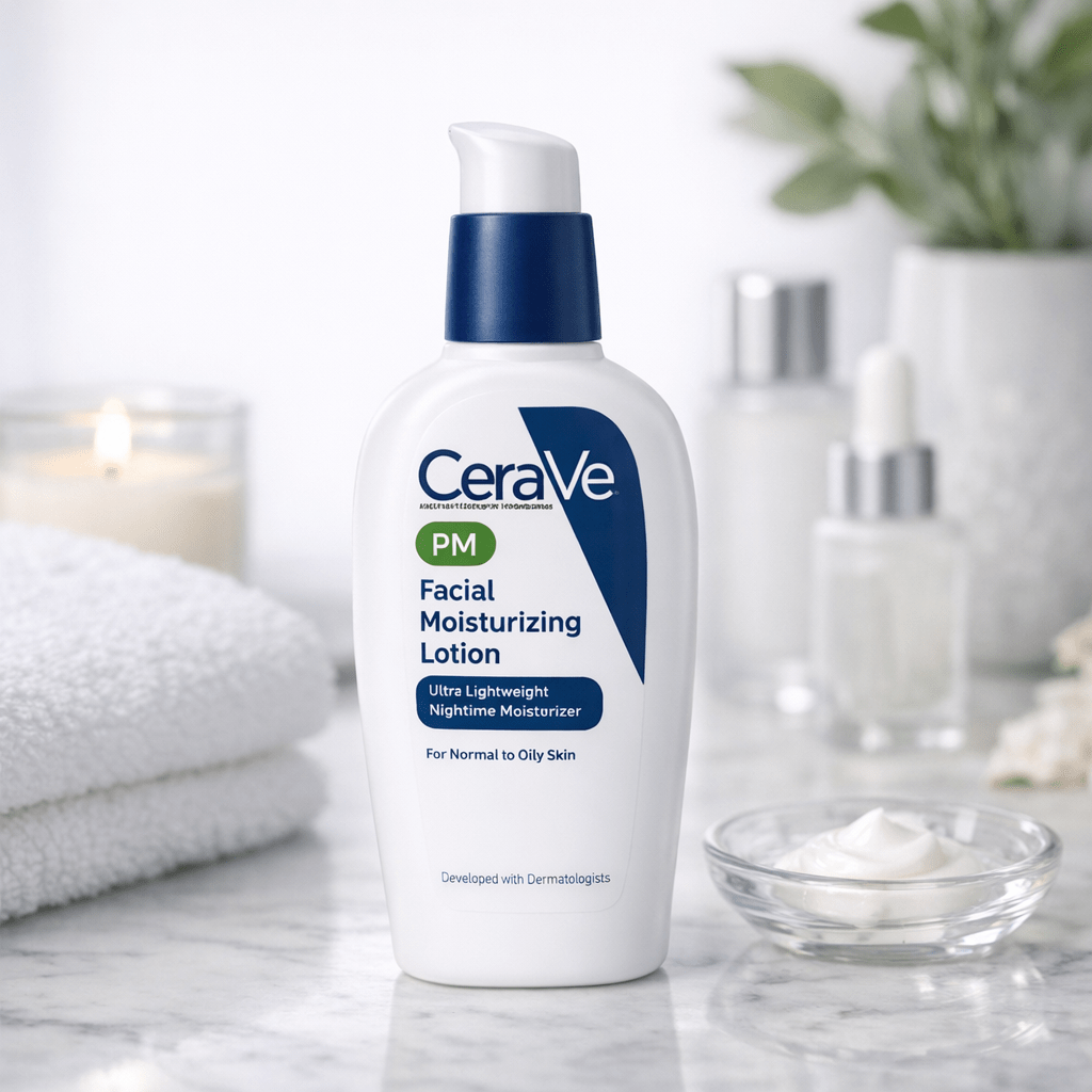 creams - CeraVe PM Facial Moisturizing Lotion