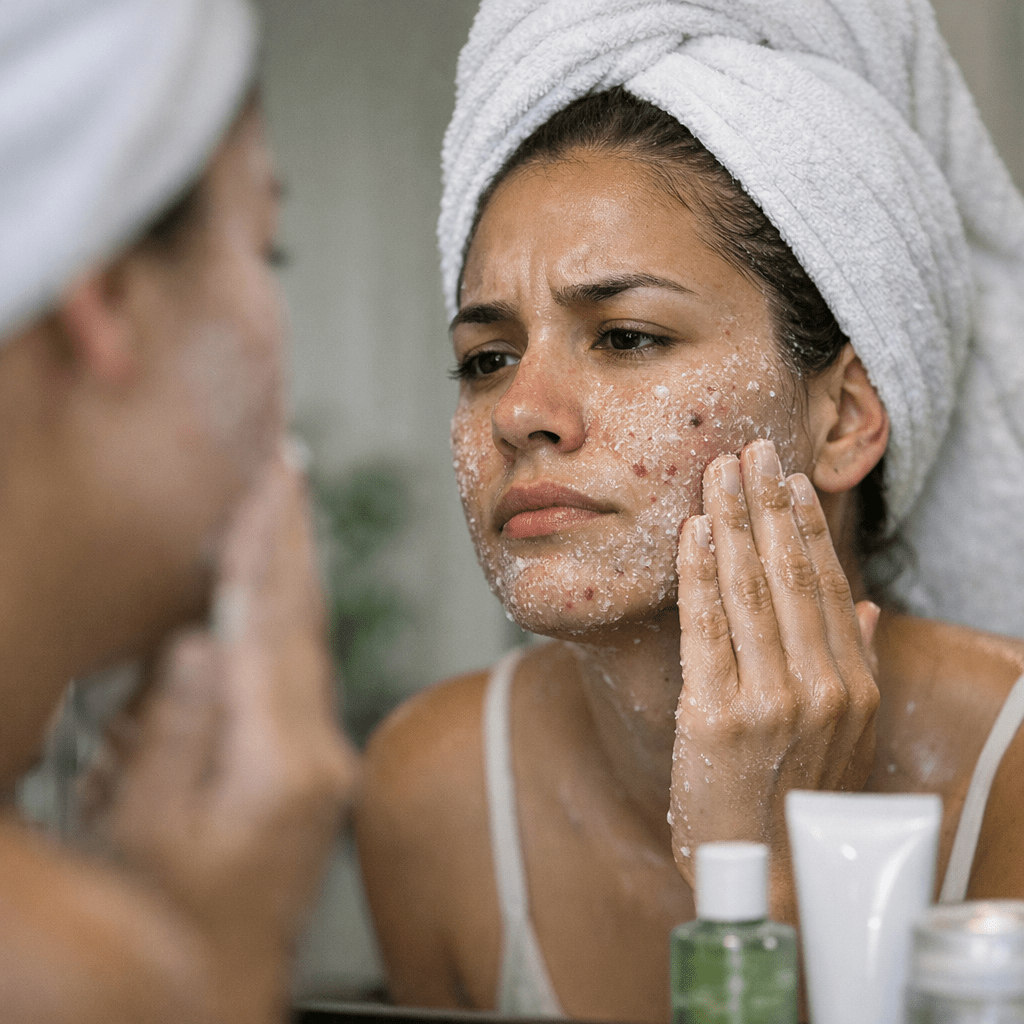 face - Why Deep-Cleansing Scrubs Matter for Acne-Prone Sk