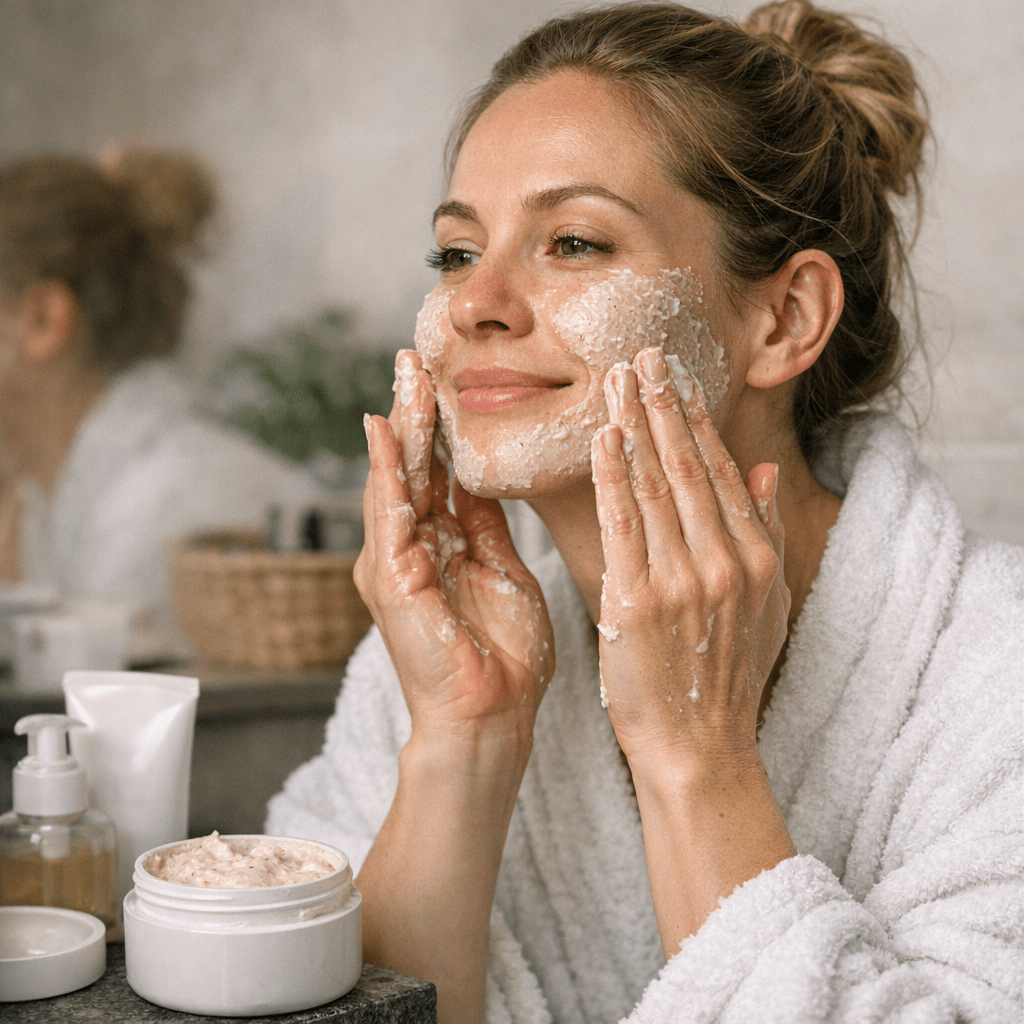 facial - Why Choose Cream-Based Scrubs?