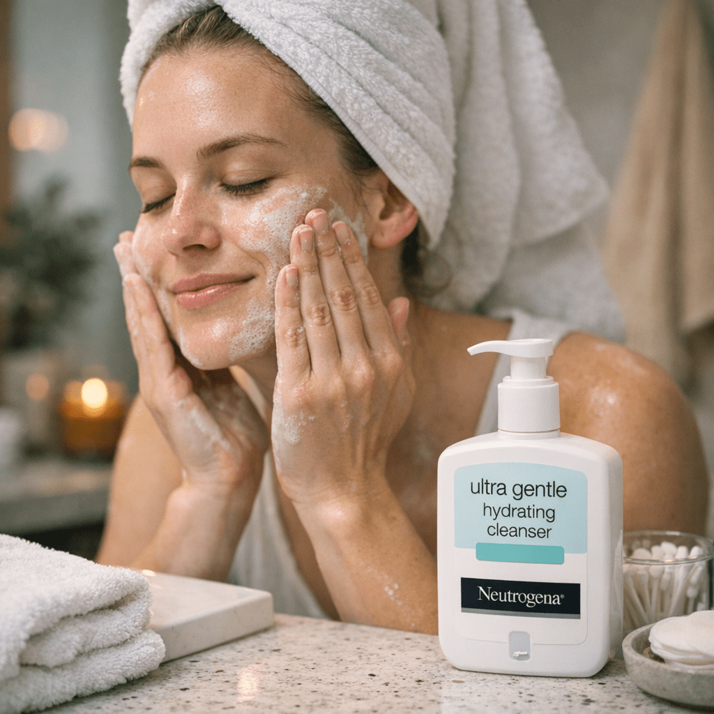 foaming - Neutrogena Ultra Gentle Hydrating Cleanser — For W
