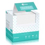 Premium XL Disposable Face Towels | Ultra-Soft Hygienic Dry Wipes (50 Ct)