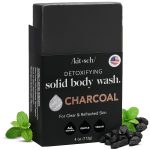 Kitsch Activated Charcoal Detox Bar | Purifying Body & Pore Cleanser (4 oz)