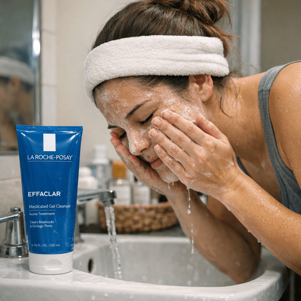 cleansers - La Roche-Posay Effaclar Medicated Gel Cleanser ($1