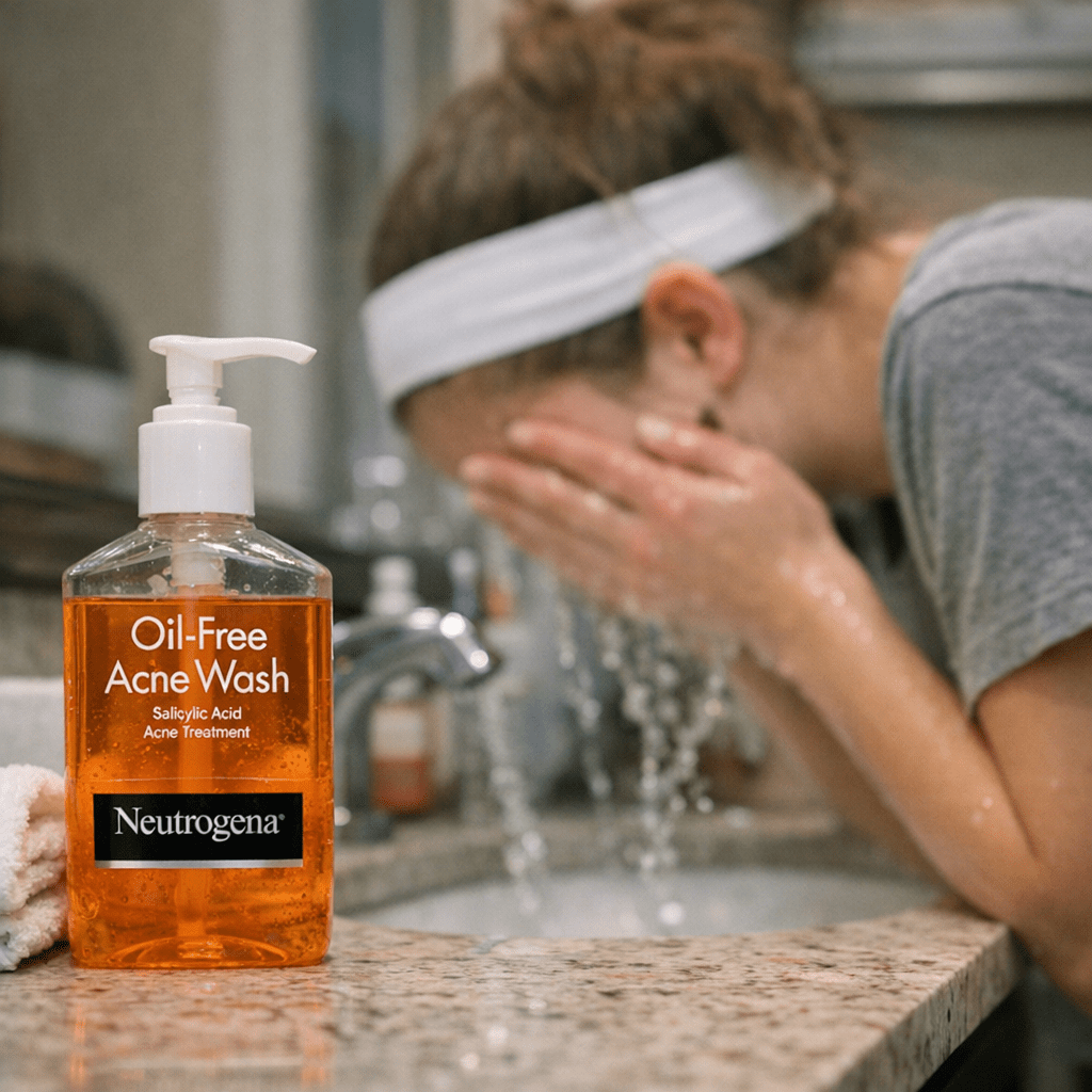 acid - Neutrogena Oil-Free Acne Wash: Still a Classic