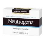Neutrogena Original Glycerin Bar | Transparent Hypoallergenic Daily Facial Cleanser (3.5 oz)