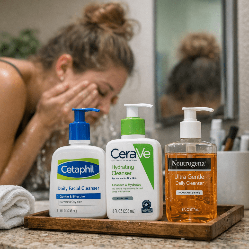 face - Drugstore Wins: 3 Affordable Face Washes That Deli