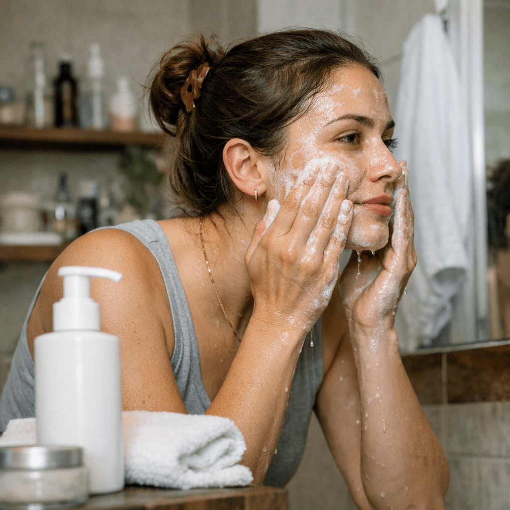 acid - How to Use a Salicylic Acid Cleanser for 7-Day Res