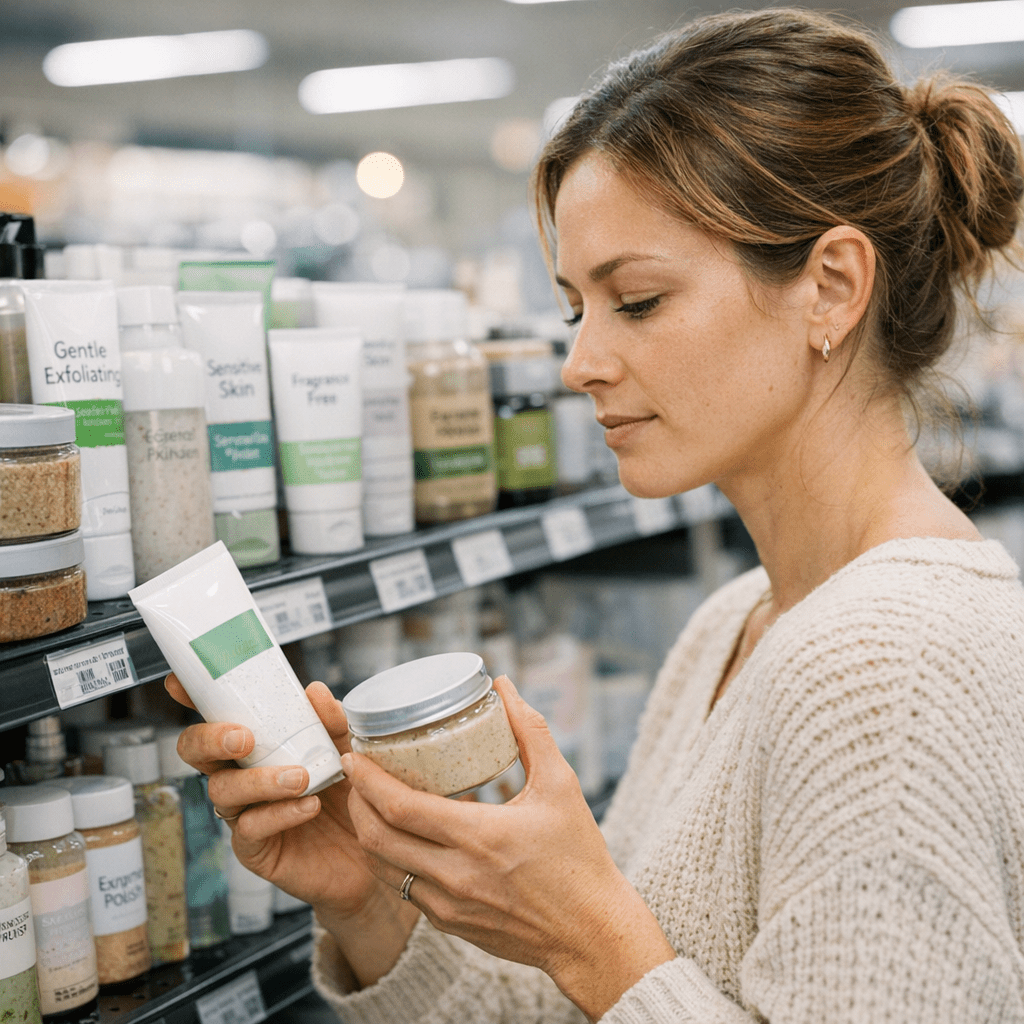 using - How to Choose a Polish or Scrub for Sensitive Skin