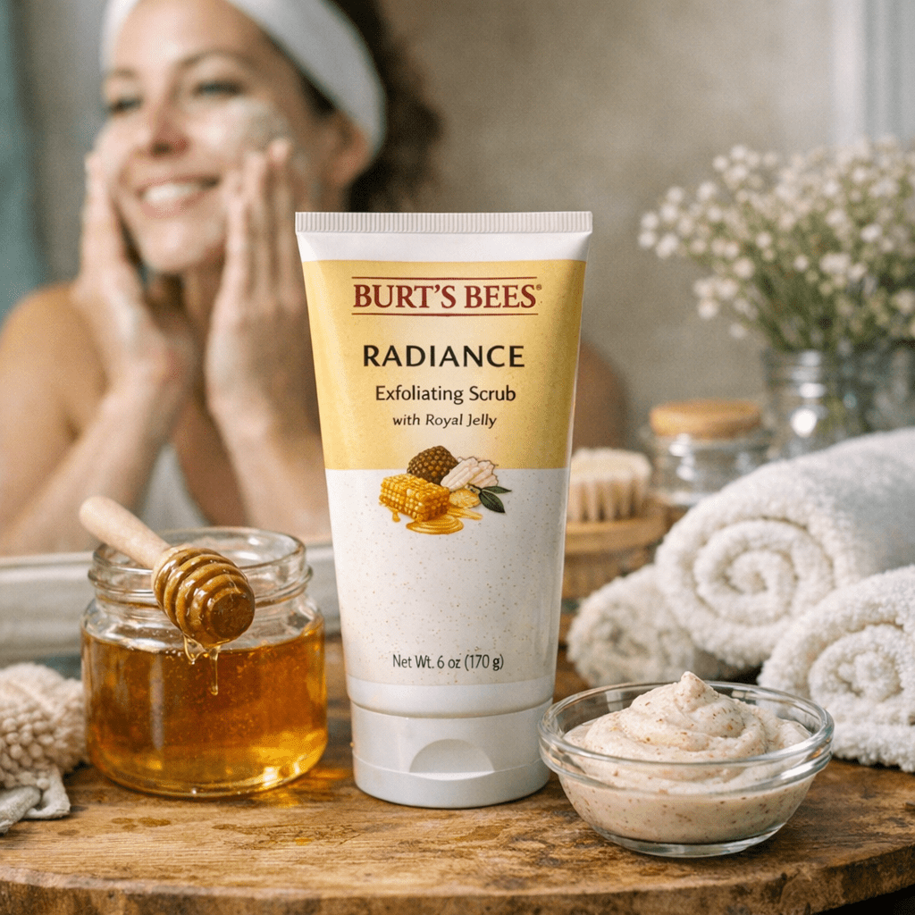scrubs - Burt's Bees Radiance Exfoliating Scrub