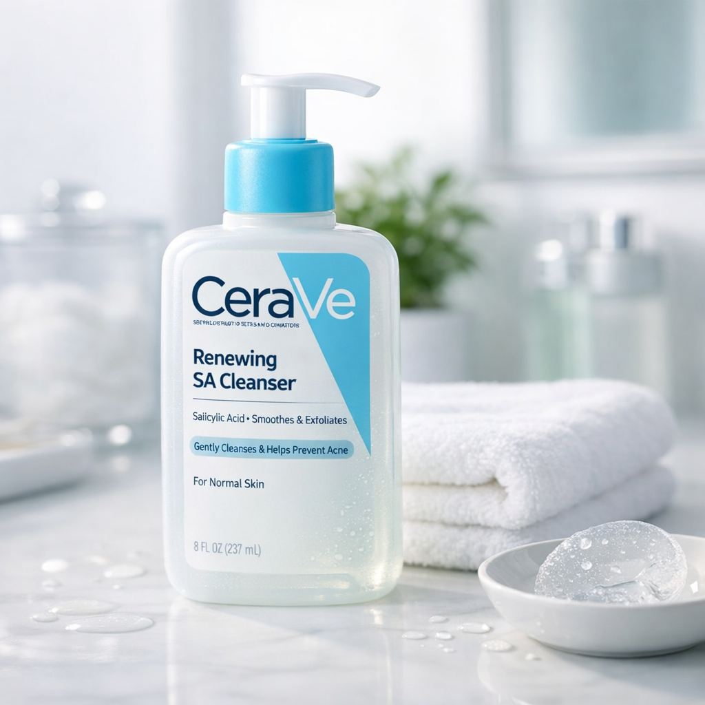 drugstore - CeraVe Renewing SA Cleanser
