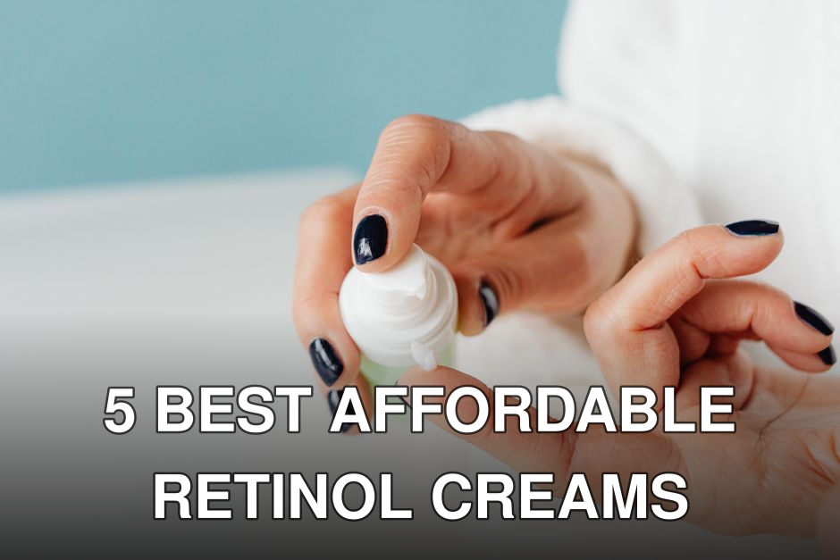 Detailed shot of hands applying skincare cream with gentle focus.
