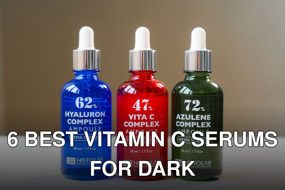 Three vibrant ampoule bottles for skincare solutions, ideal for cosmetic product showcases.
