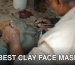 Artisan sculpting a clay face with precision. Close-up of skilled craftsmanship.