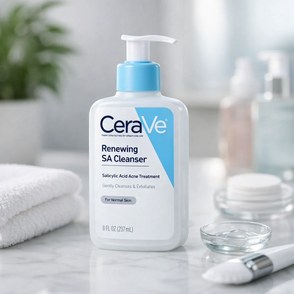 salicylic - CeraVe Renewing SA Cleanser 🏆 (Best Overall)