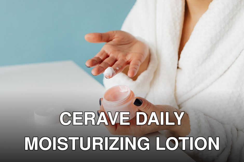 A woman in robe applying skincare cream from an open jar, highlighting moisturizing routine.