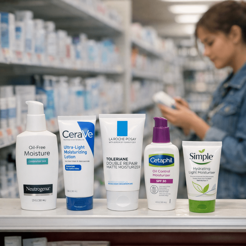 comparing - Best Drugstore Lightweight Moisturizers for Oily C