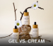 Organic hyaluronic acid serum bottles with floral and stone arrangement on neutral background.