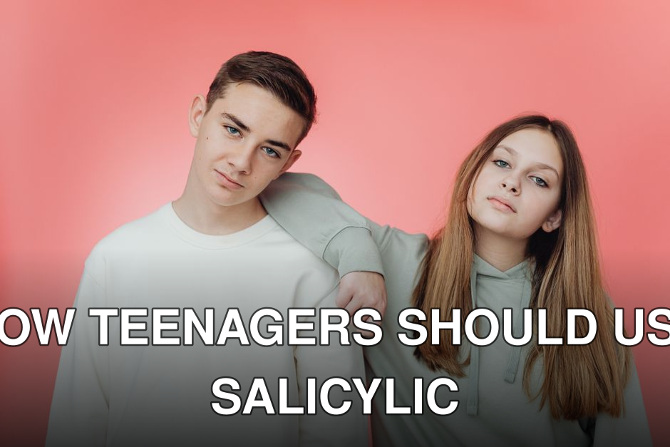 Portrait of stylish teenagers against a pink studio backdrop.
