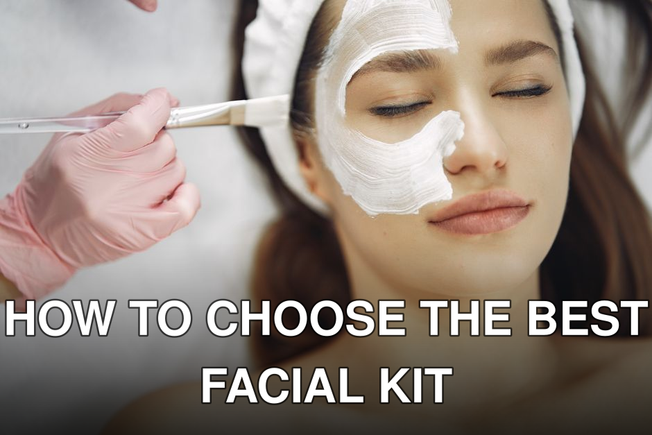 A serene spa facial treatment with a skincare mask being applied.
