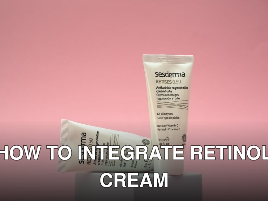 Two Sesderma Retises 0.50 skincare tubes displayed on a pink background, highlighting anti-aging cream.