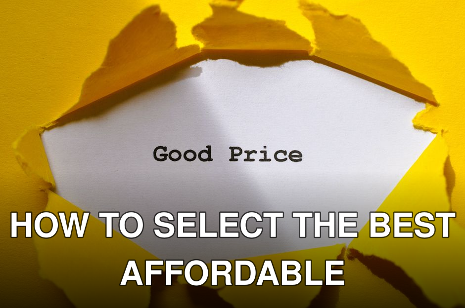 Yellow paper torn to reveal 'Good Price'. Perfect for sales and marketing concepts.
