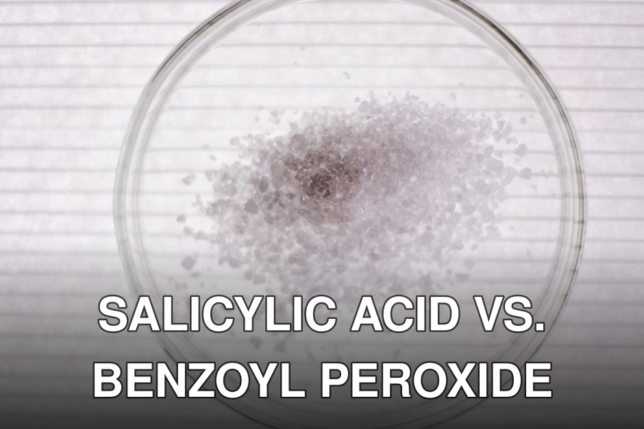 High-angle view of salt crystals in a petri dish, perfect for science stock images.