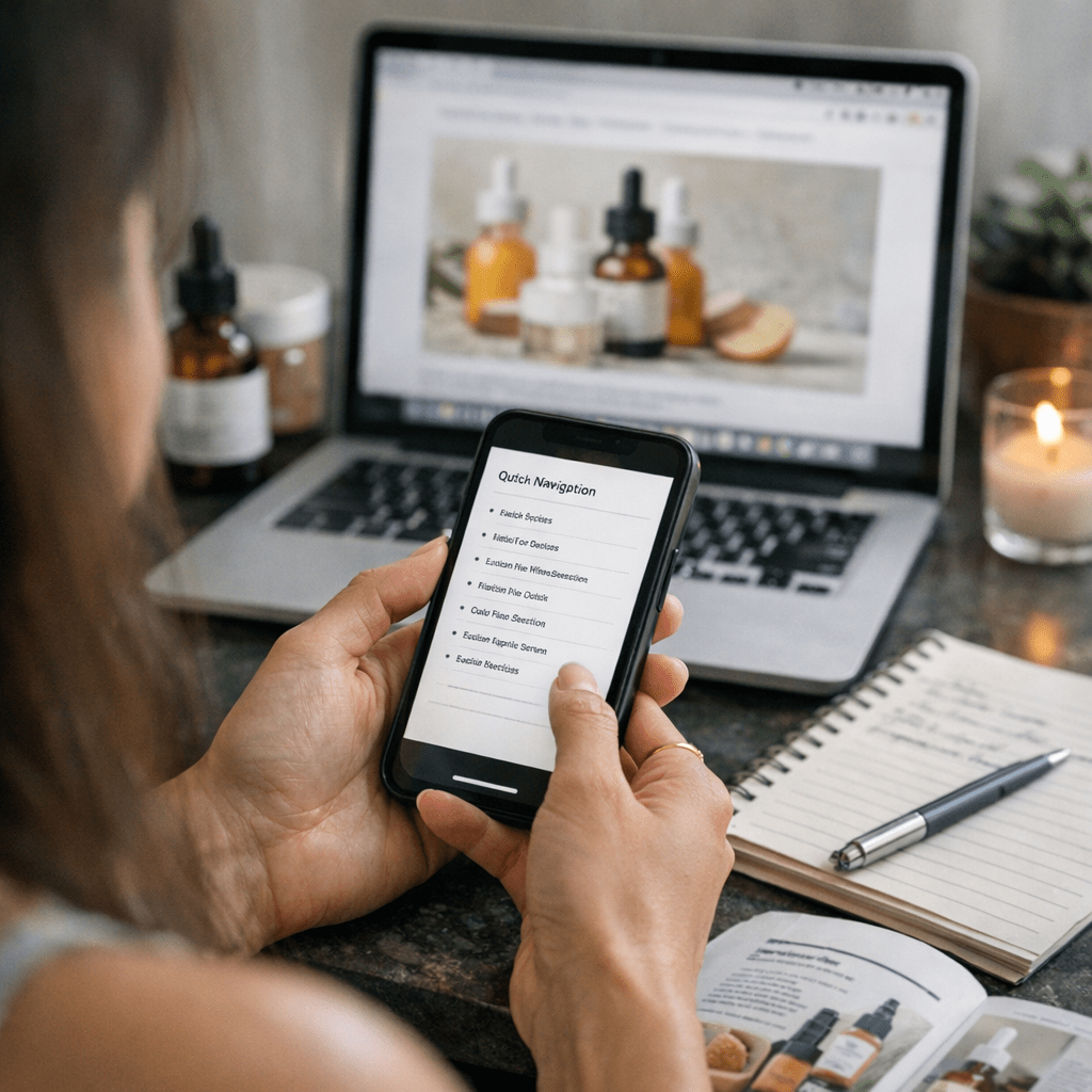 choosing - Quick Navigation