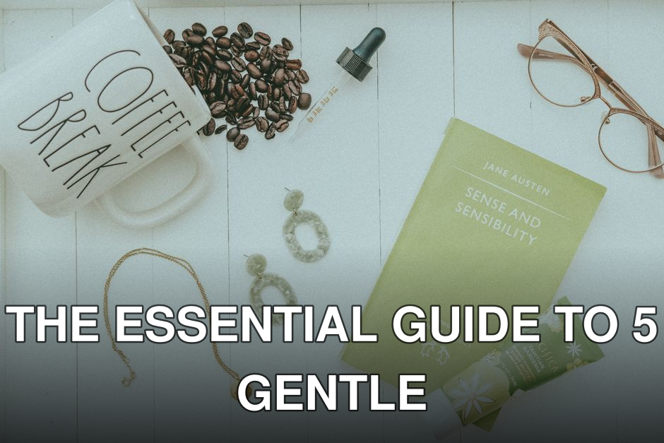 Flat lay of coffee, book, and accessories for a relaxing vibe.