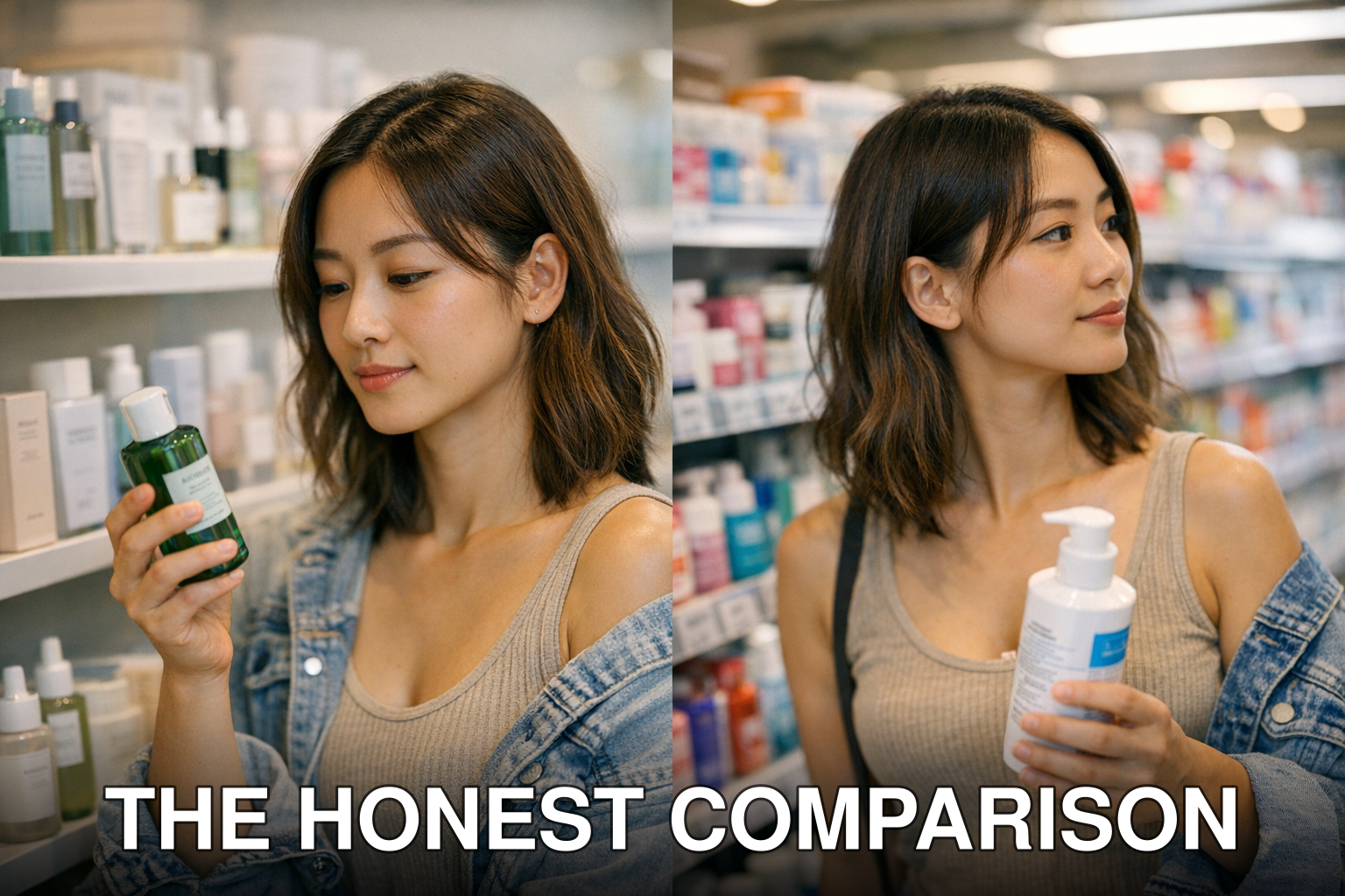 The Honest Comparison: Korean Skincare vs Drugstore Products for Combination Skin Beginners in 2026 - featured image
