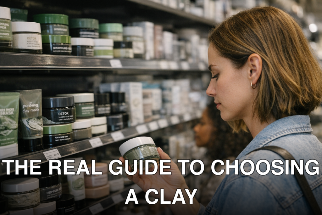 The Real Guide to Choosing a Clay Face Mask for Clogged Pores and Blackheads - featured image