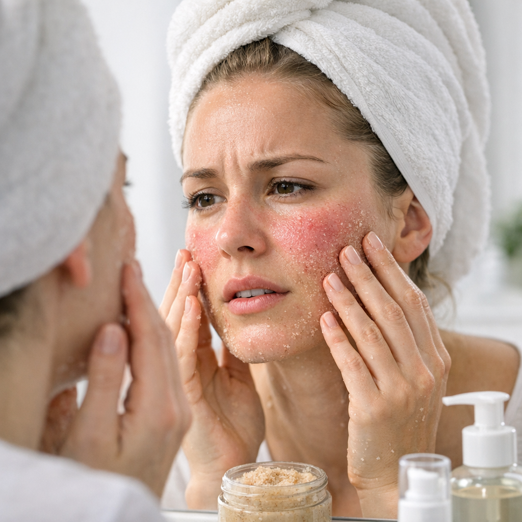 guide - What Causes Redness After Using Face Scrubs?