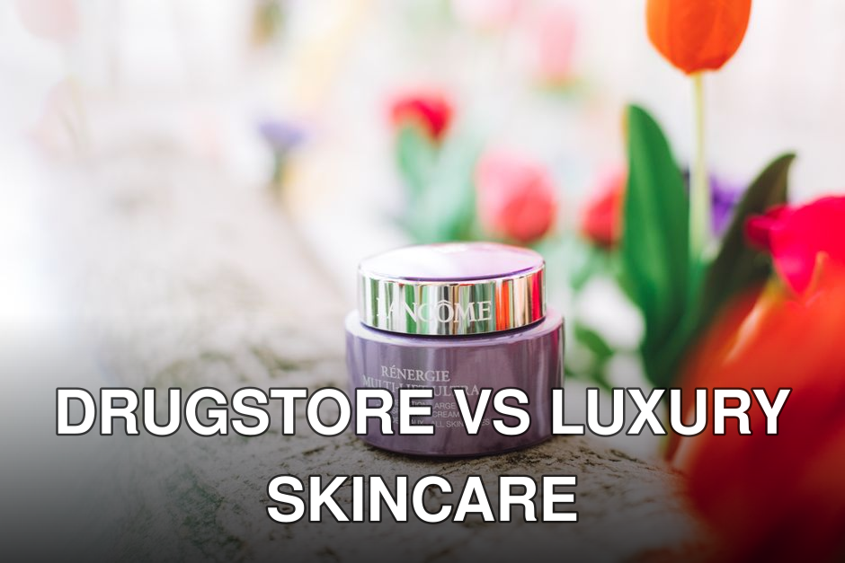 Elegant skincare cream jar surrounded by vibrant blooming tulips for a fresh look.