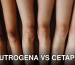 Close-up of diverse human legs highlighting body diversity. Top view arrangement.