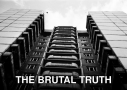 Striking low-angle view of a city building in monochrome highlighting urban architecture.